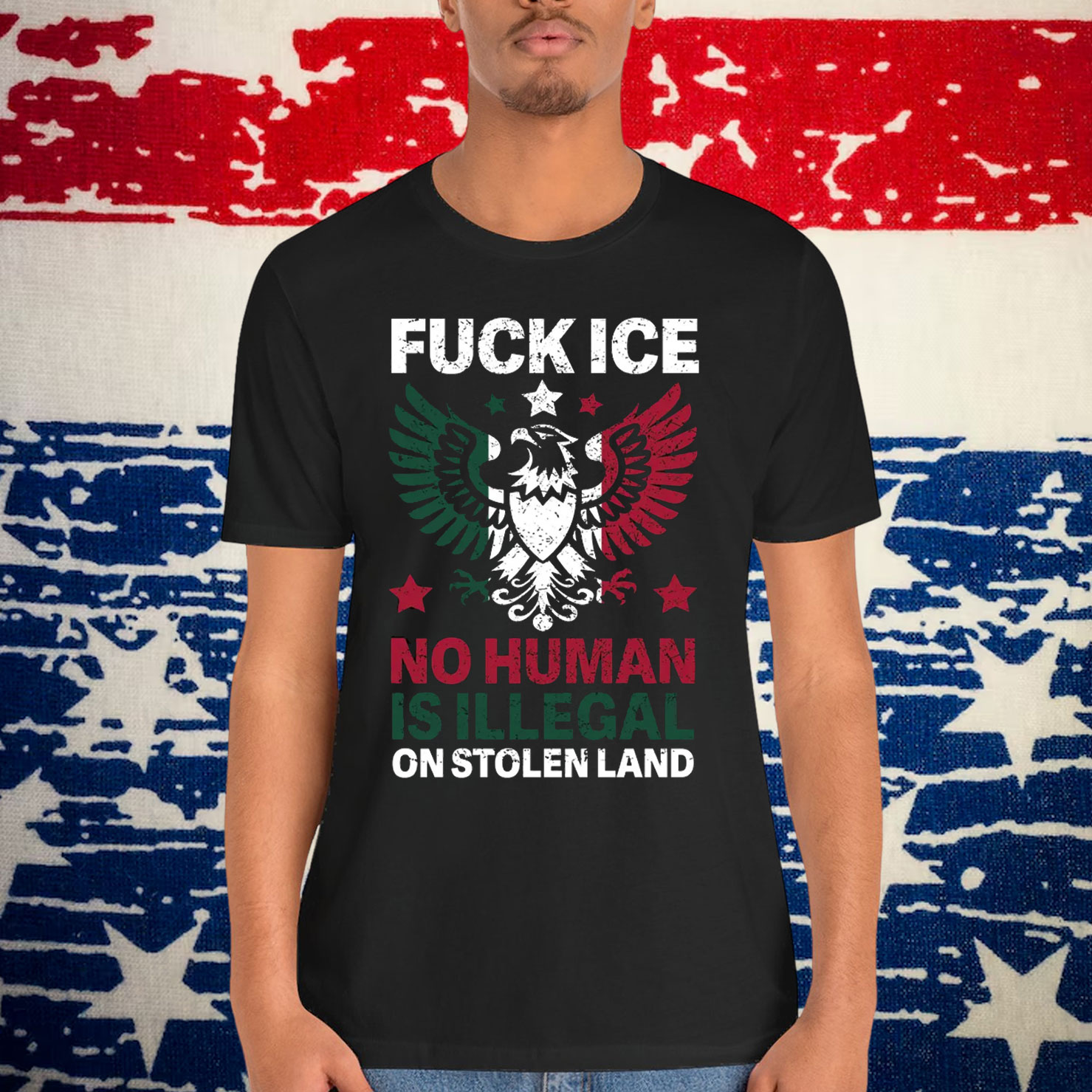 Anti Trump Fuck ICE Mexico T-Shirt