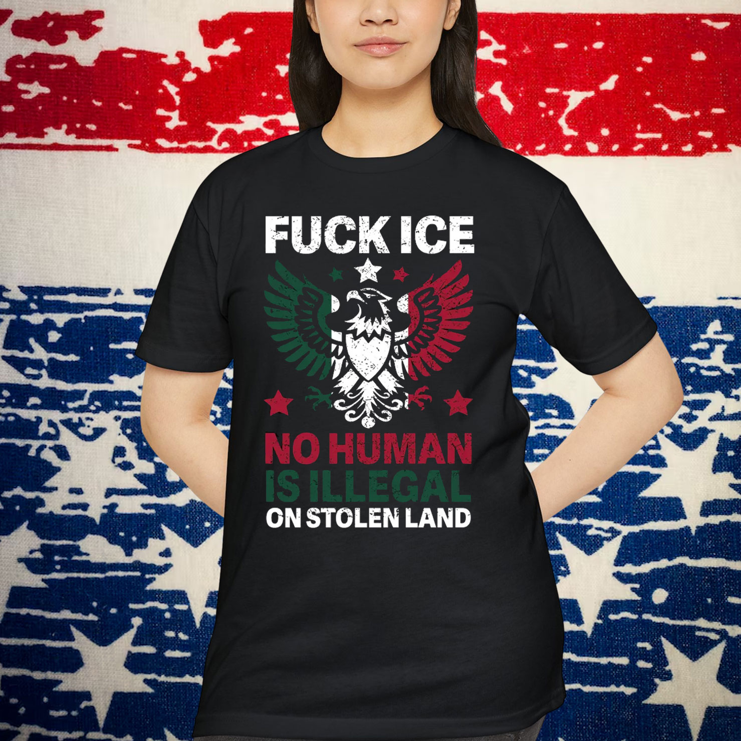 Anti Trump Fuck ICE Mexico T-Shirt