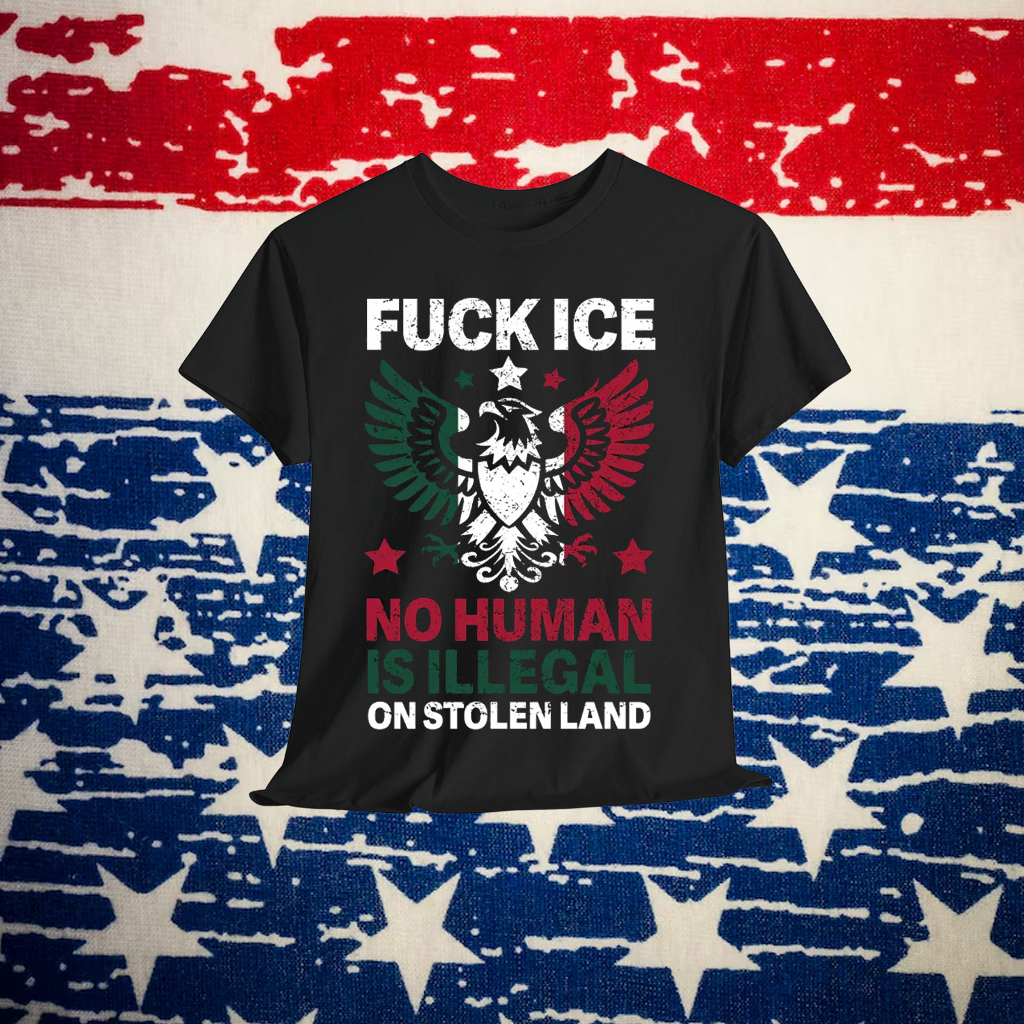 Anti Trump Fuck ICE Mexico T-Shirt