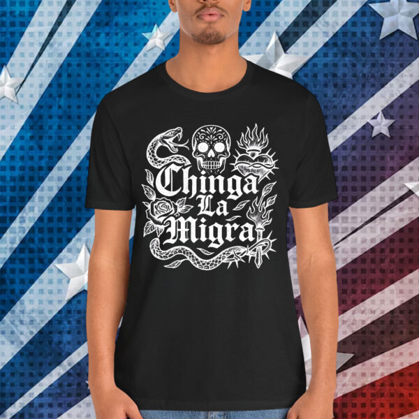 Chinga La Migra Anti ICE T-Shirt