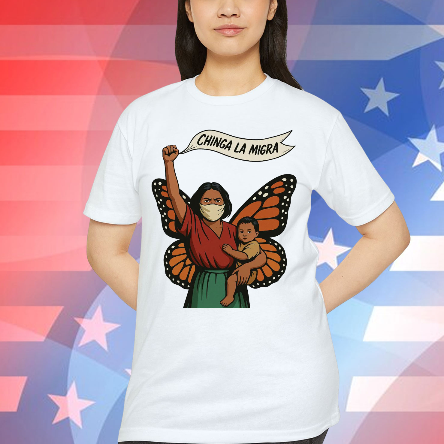 Chinga La Migra Fuck Ice T-Shirt