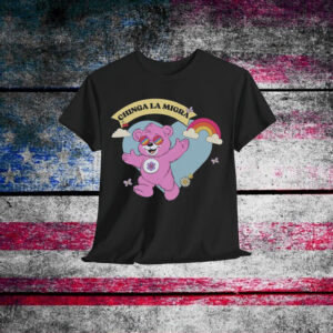 Chinga La Migra Groovy Retro T-Shirt