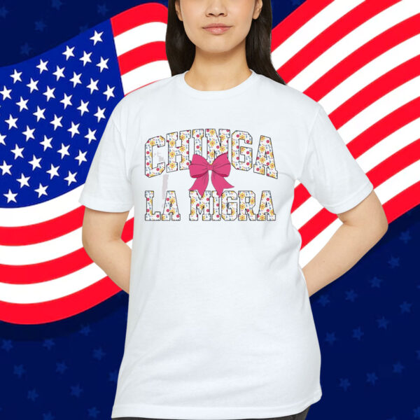 Chinga La Migra Abolish ICE T-Shirt