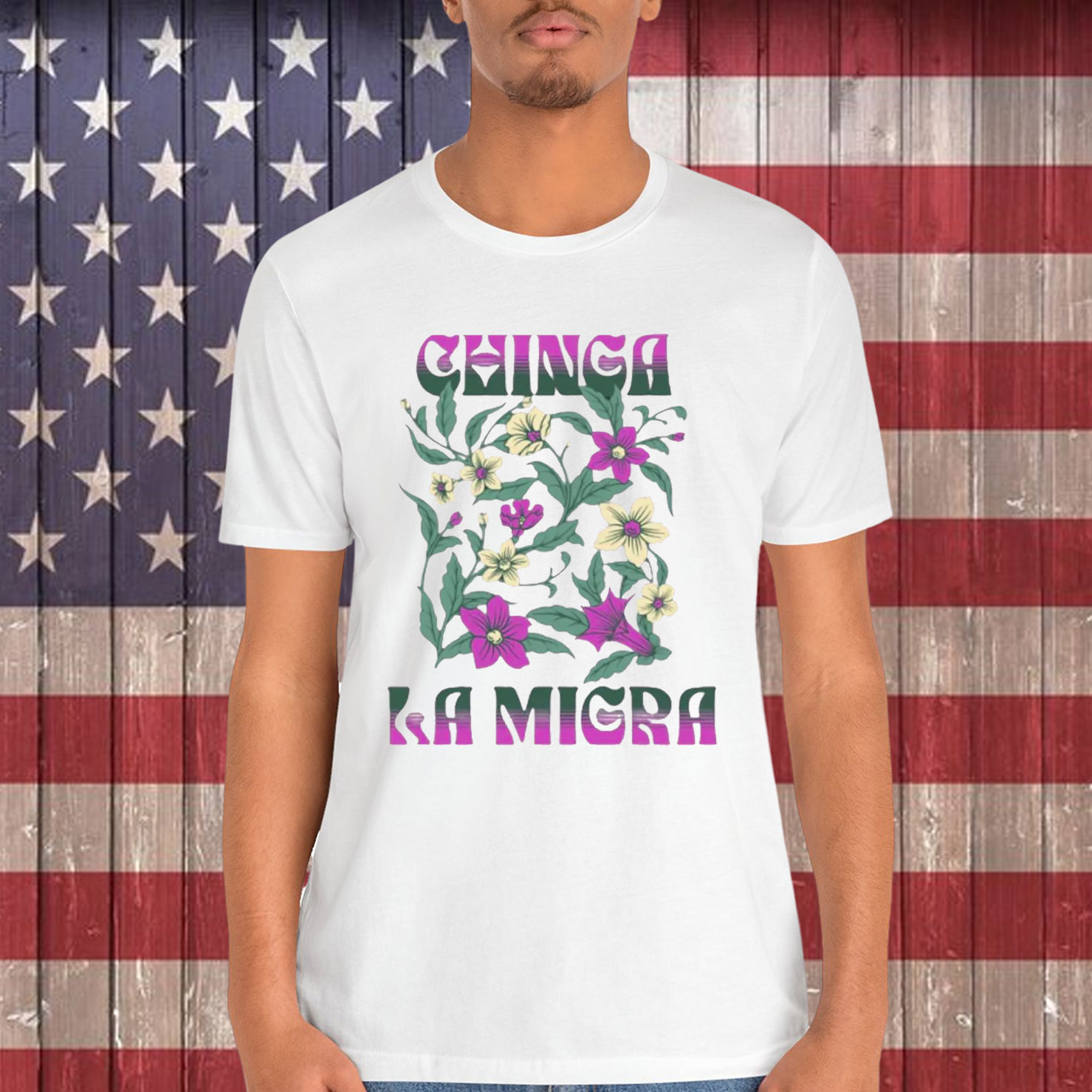 Chinga La Migra Abolish Ice T-Shirt