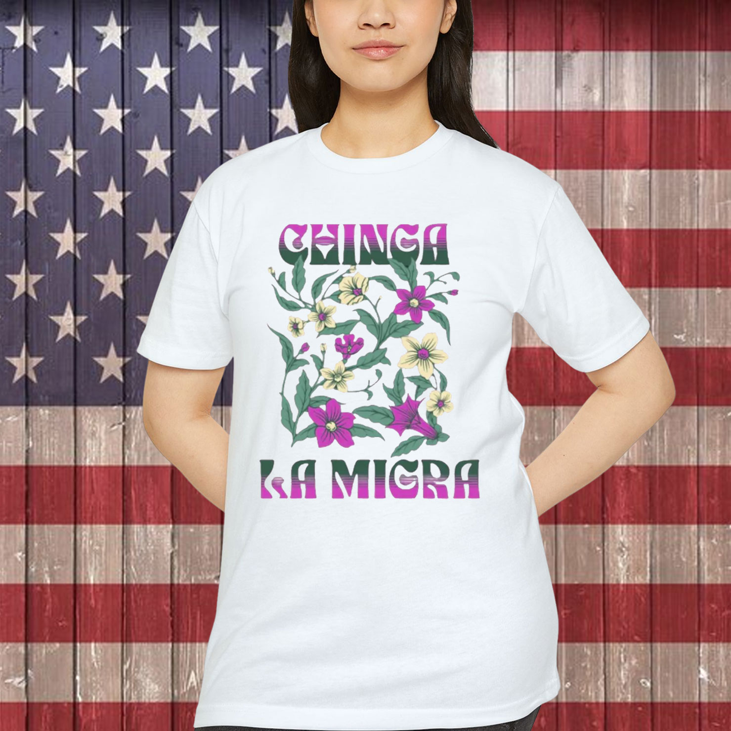 Chinga La Migra Abolish Ice T-Shirt