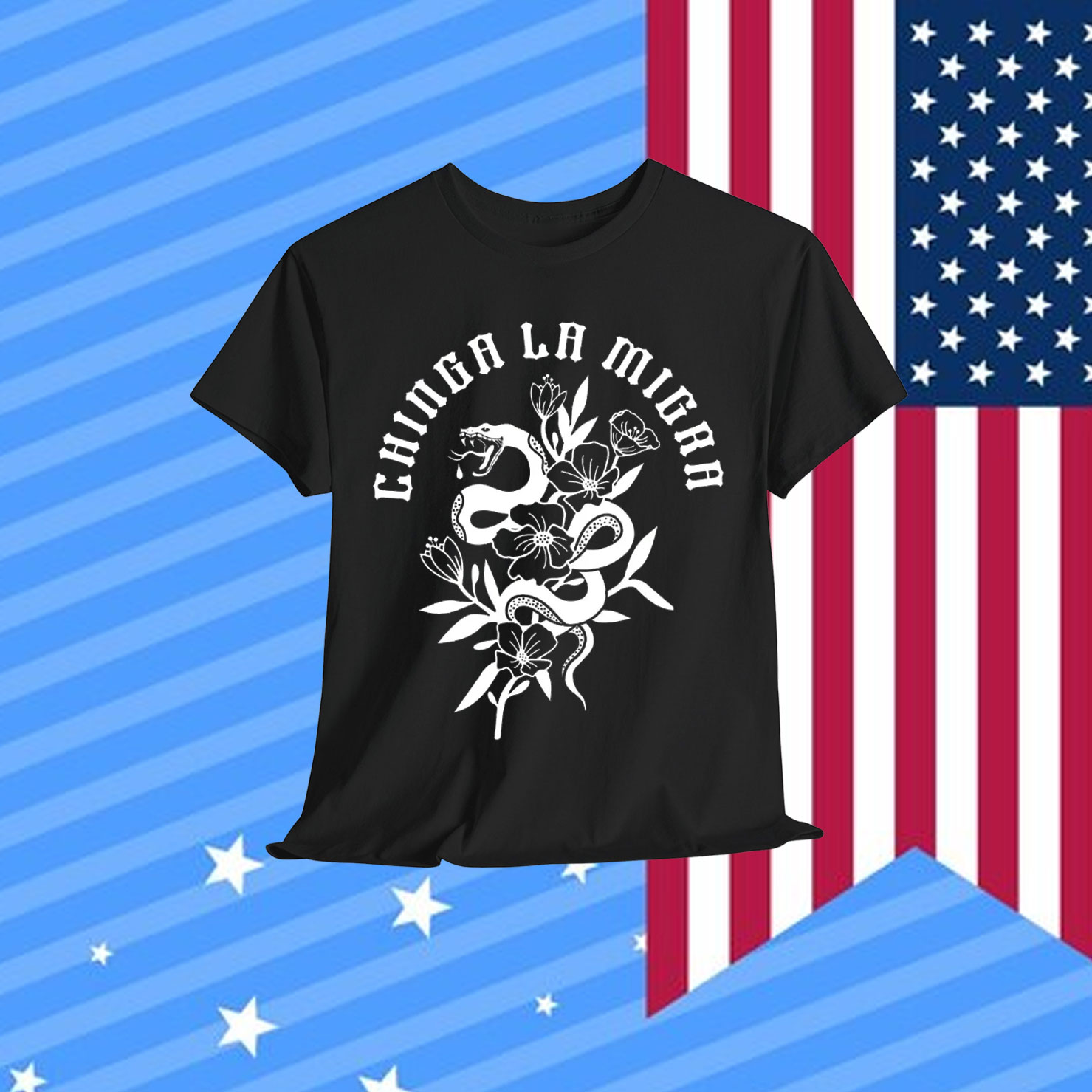 Chinga La Migra Anti Deportations T-Shirt