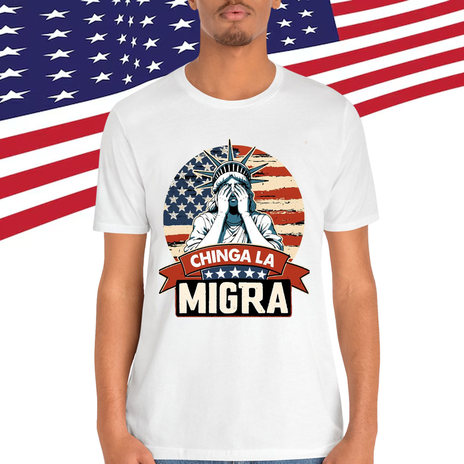 Chinga La Migra Anti ICE Protest T-Shirt