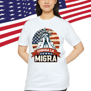 Chinga La Migra Anti ICE Protest T-Shirt