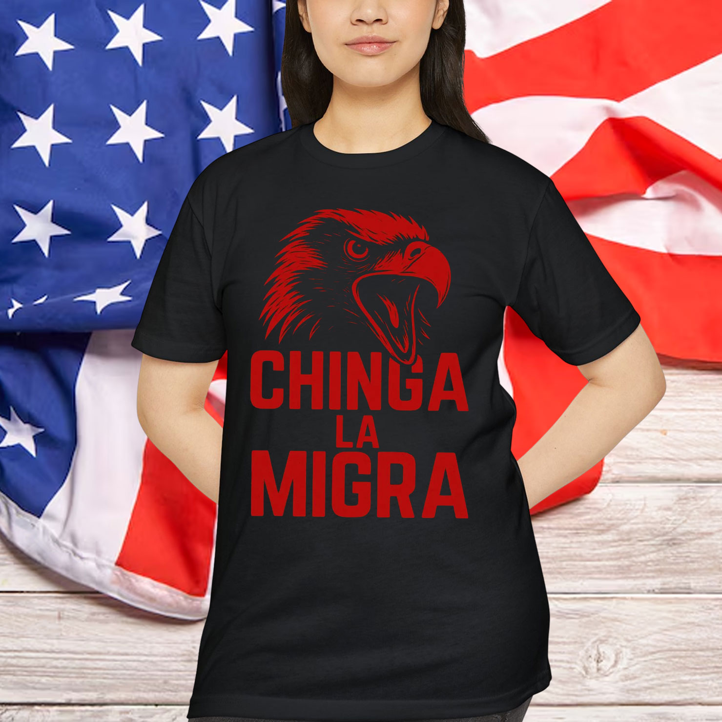 Chinga La Migra Human Rights T-Shirt