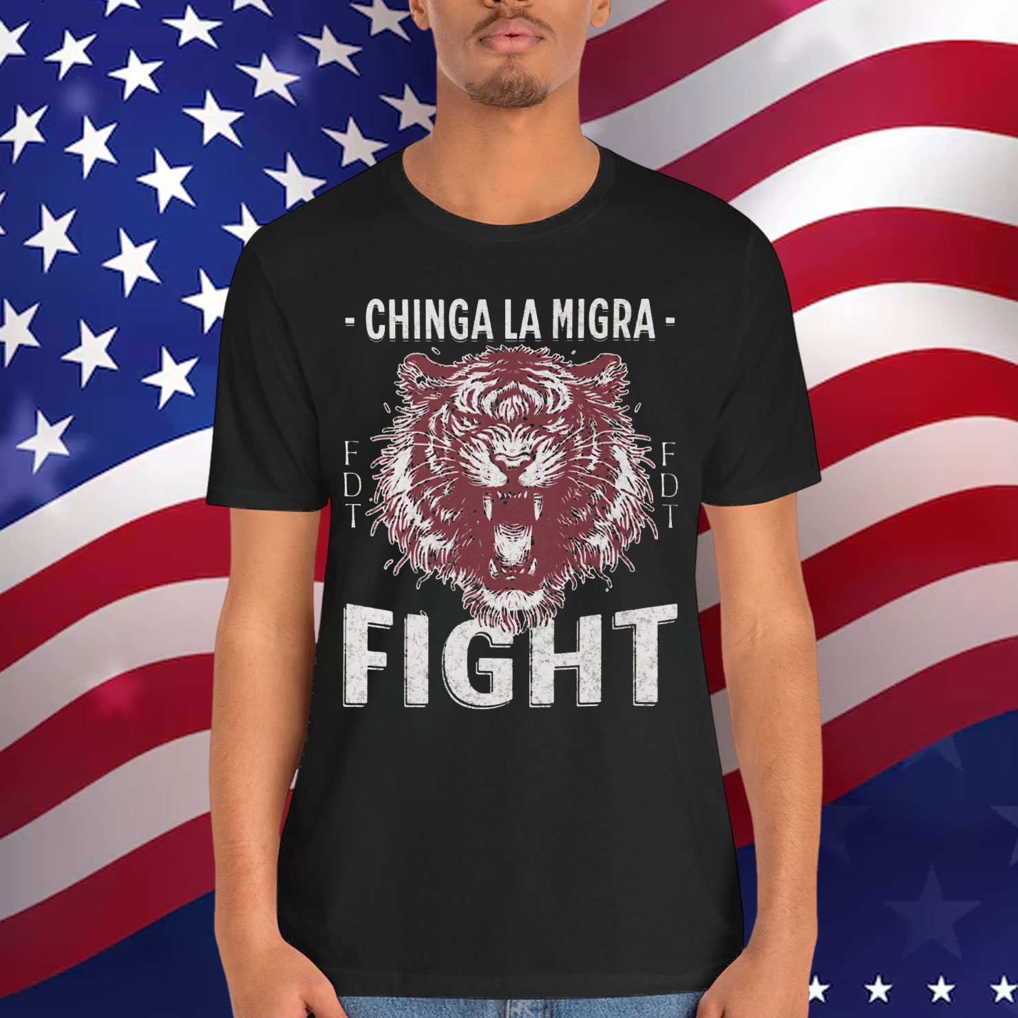 Chinga La Migra Fight Political Protest T-Shirt