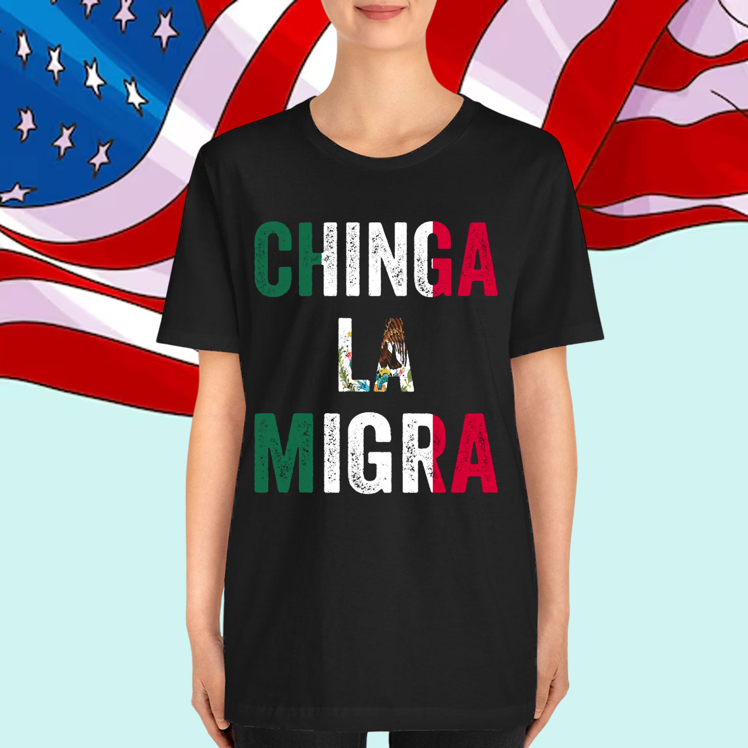 Chinga La Migra T-Shirt