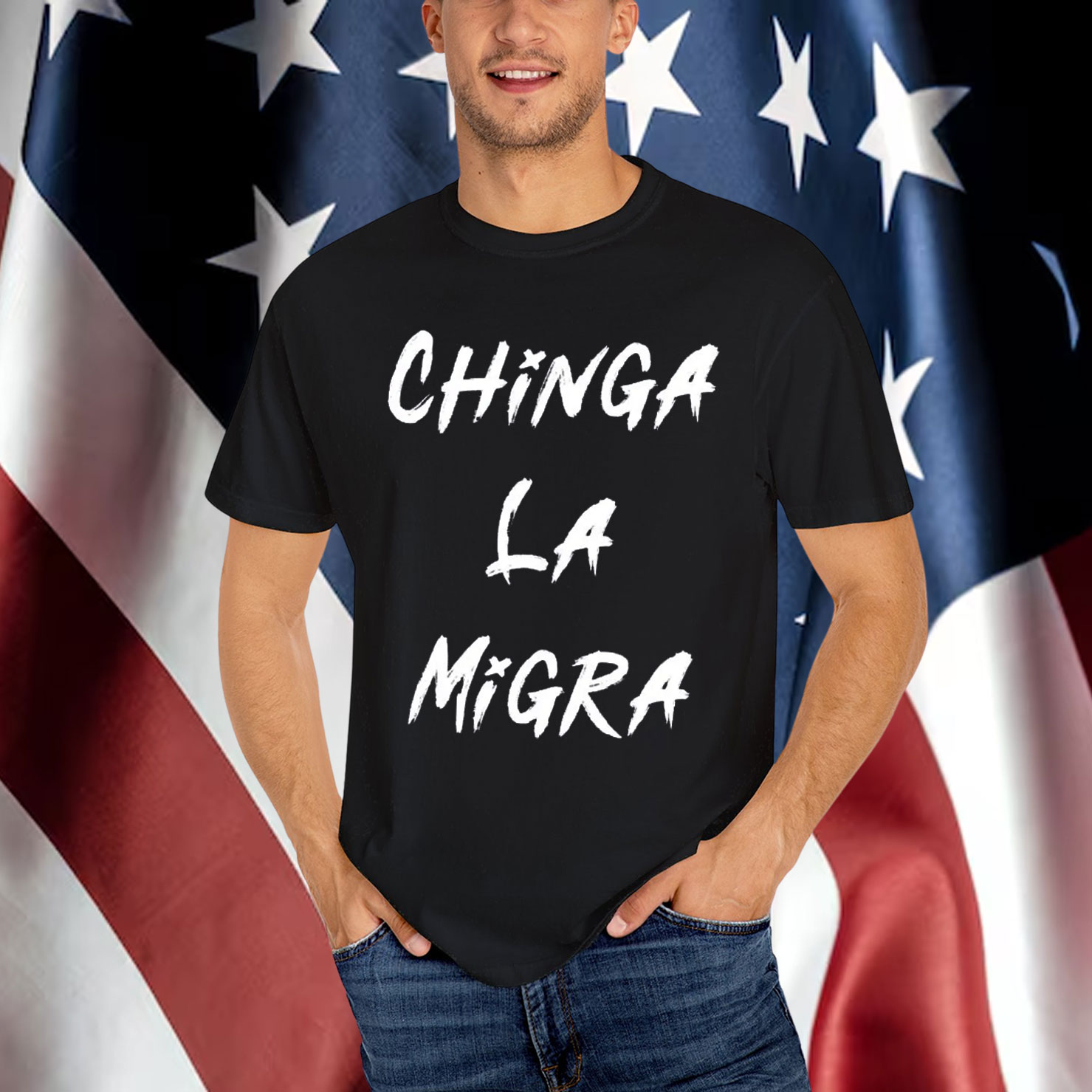 Chinga La Migra T-Shirt
