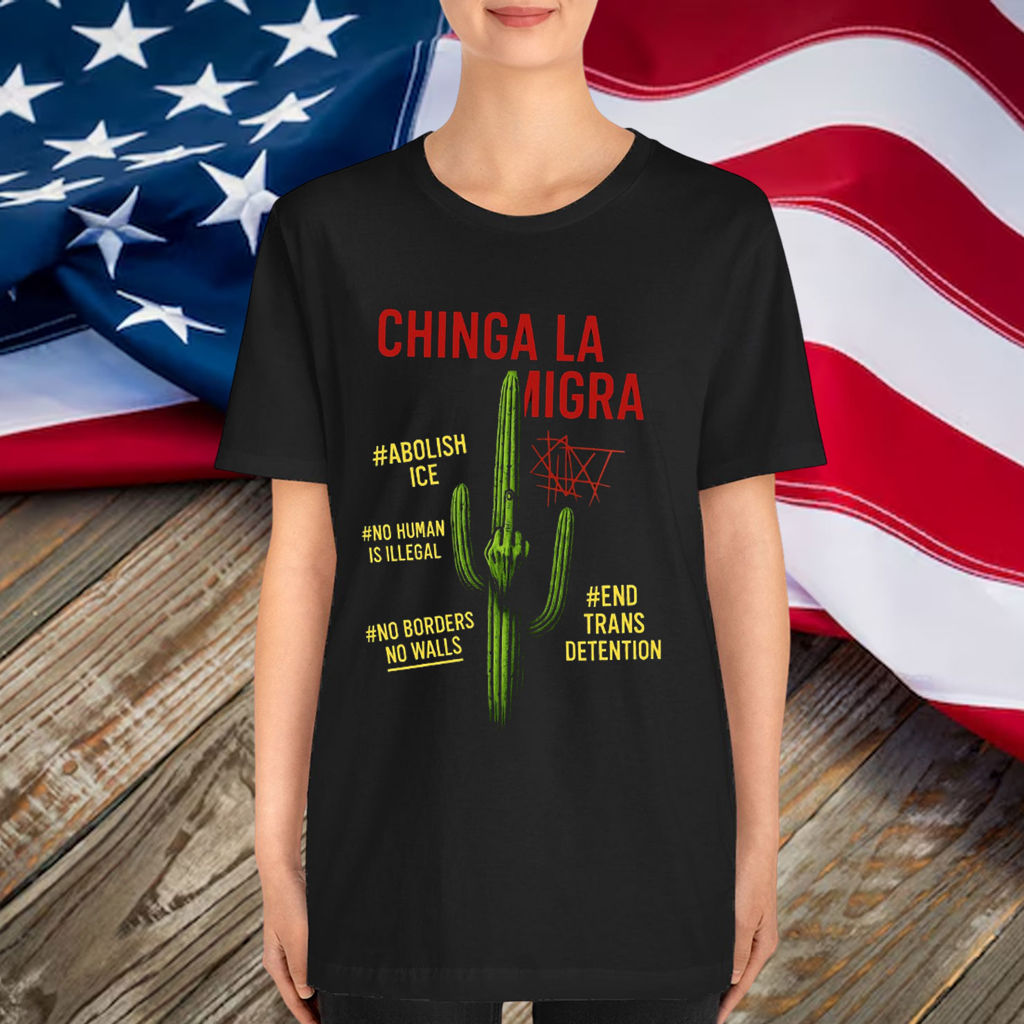 Chinga La Migra T-Shirt