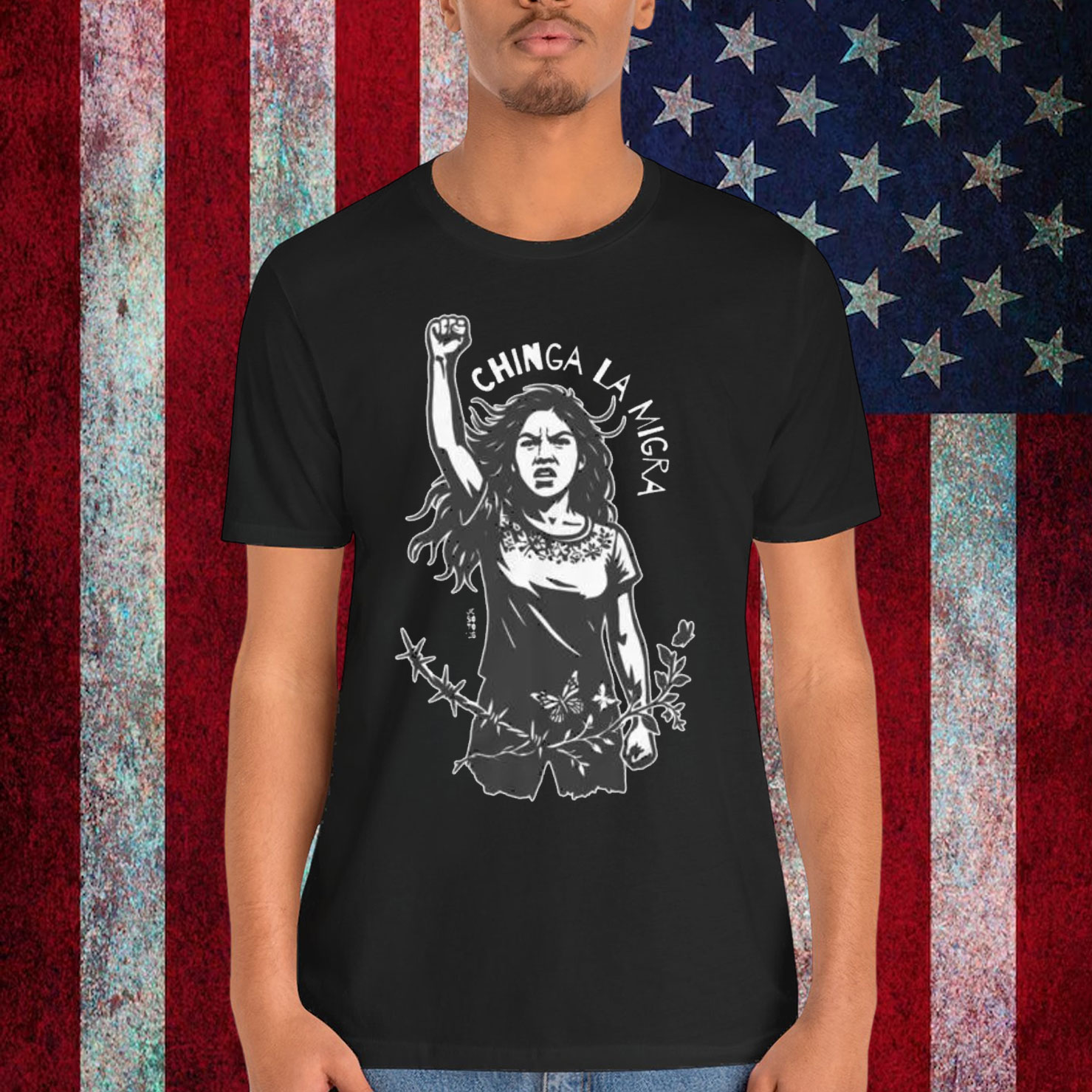 Chinga La Migra T-Shirt