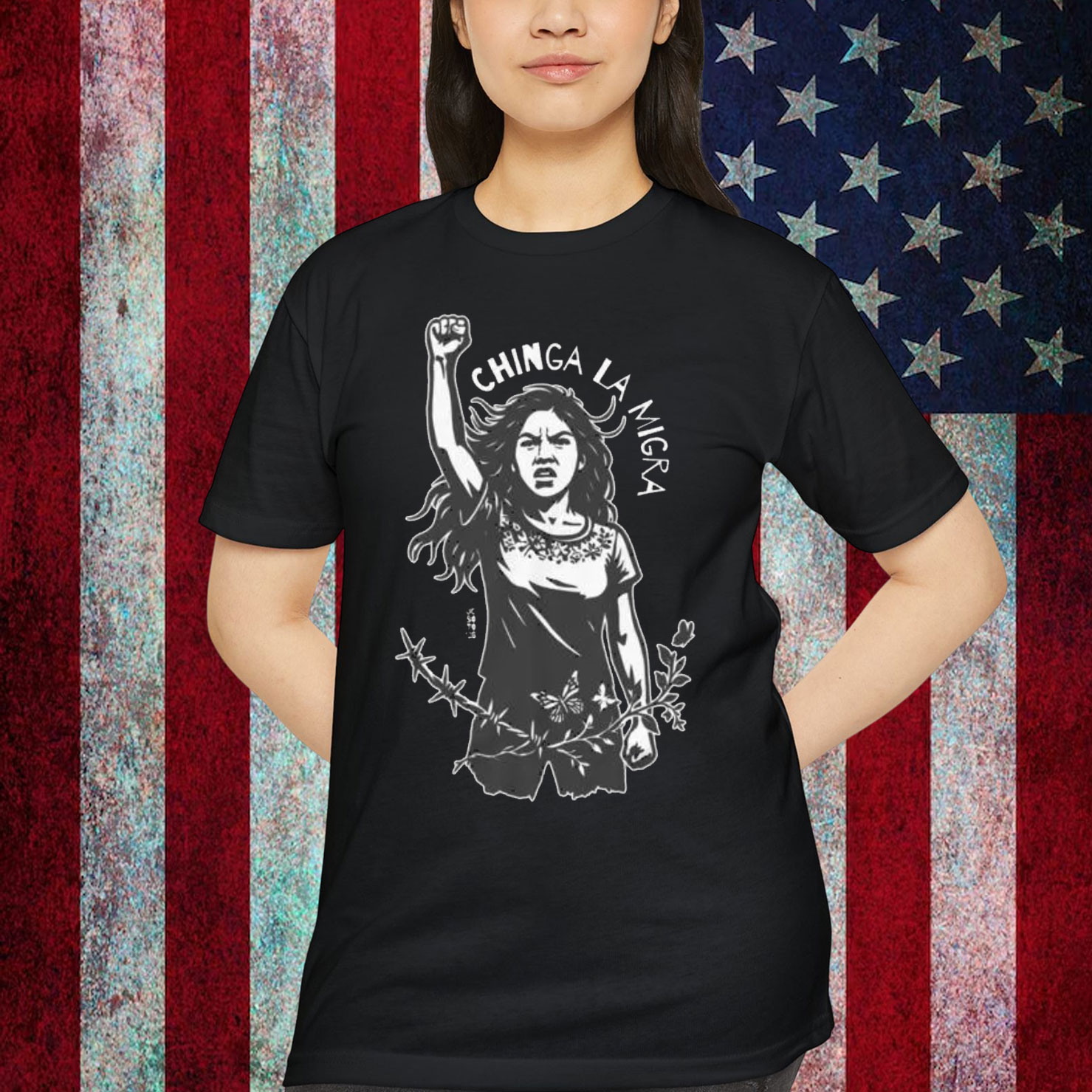 Chinga La Migra T-Shirt