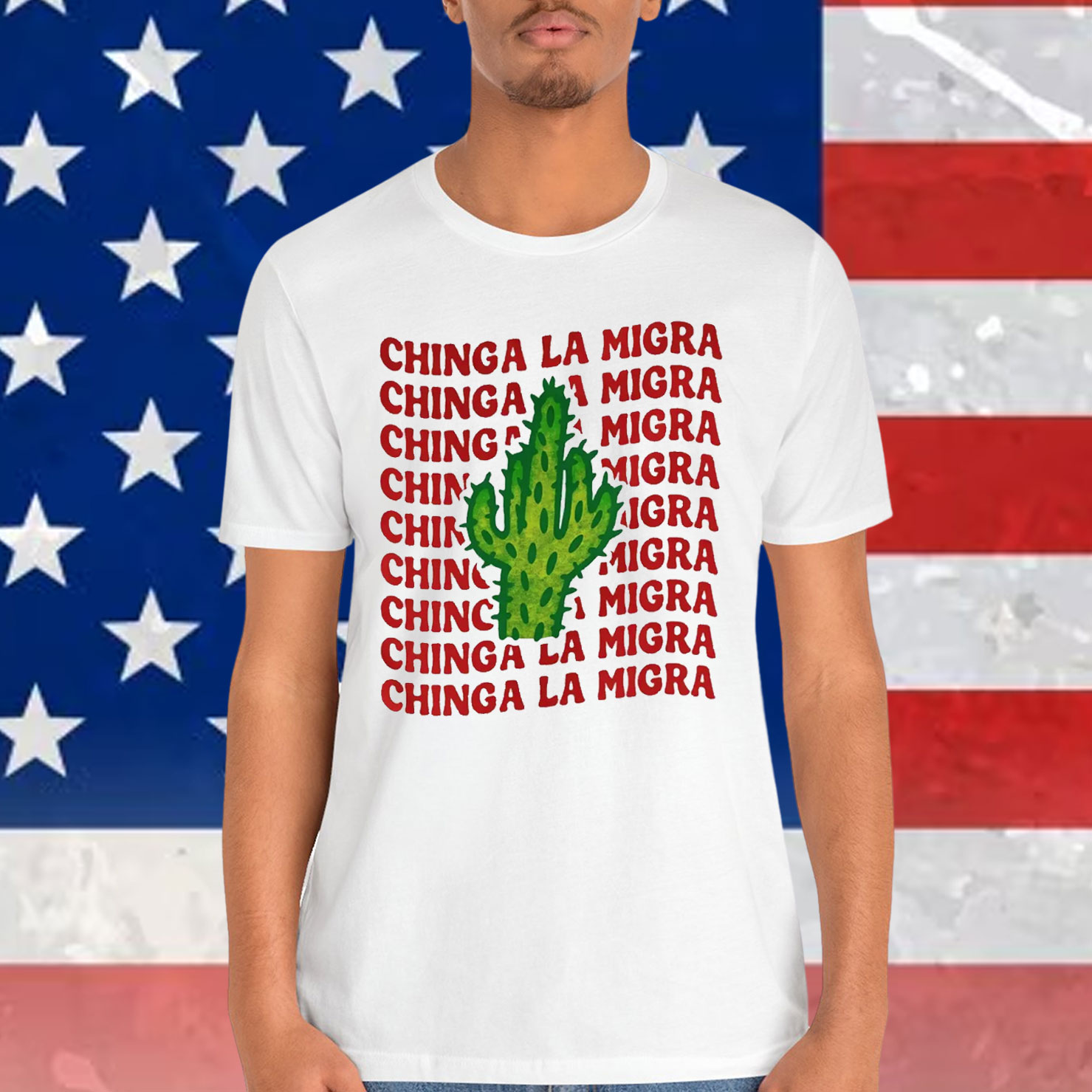 Chinga La Migra Funny Political T-Shirt