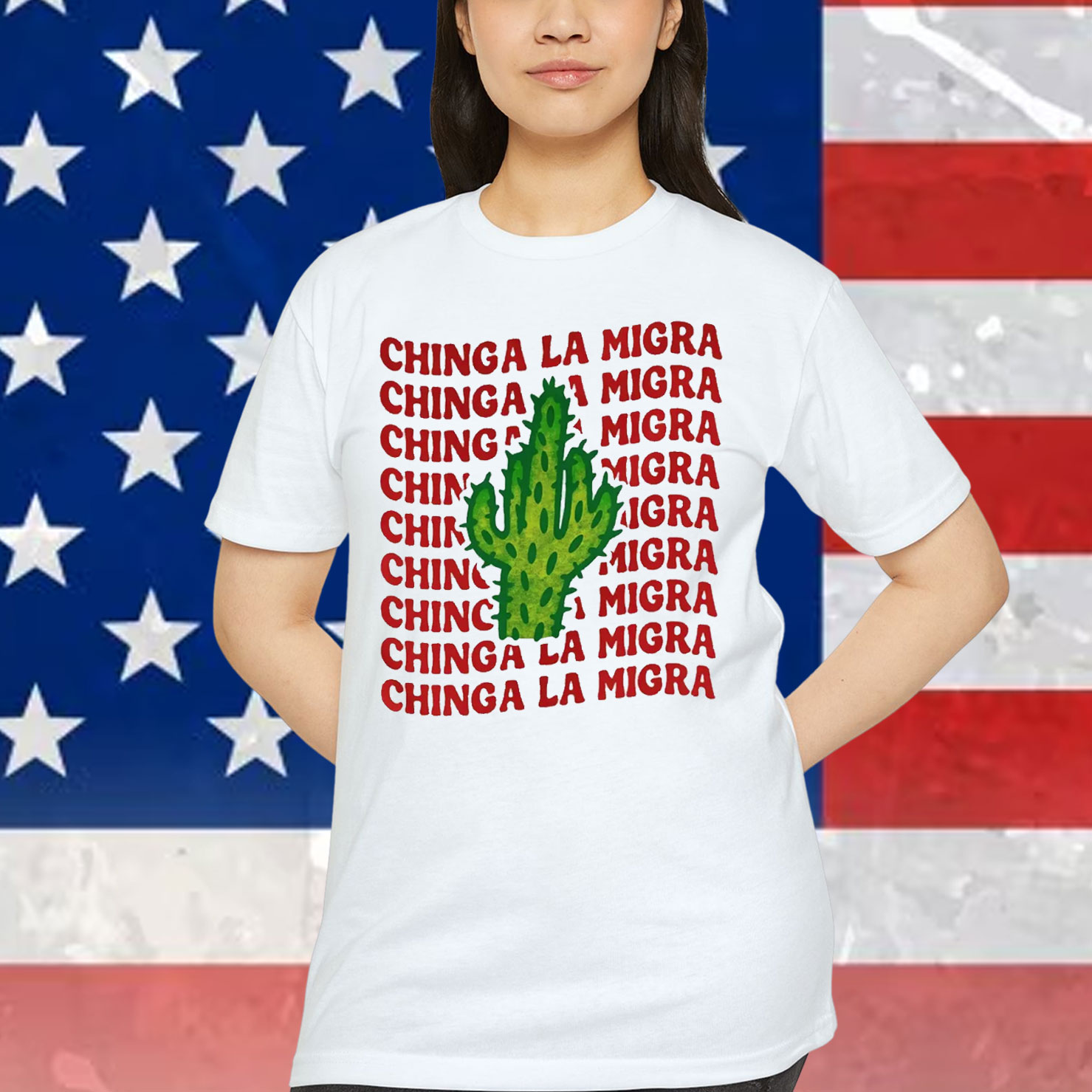 Chinga La Migra Funny Political T-Shirt