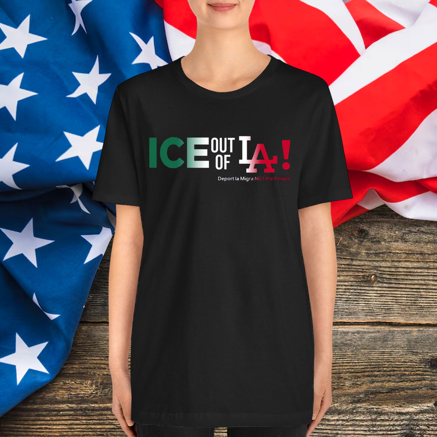 Chinga La Migra Ice Out Of La T-Shirt