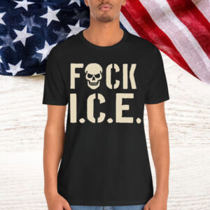 Fuck ICE Skull T-Shirt