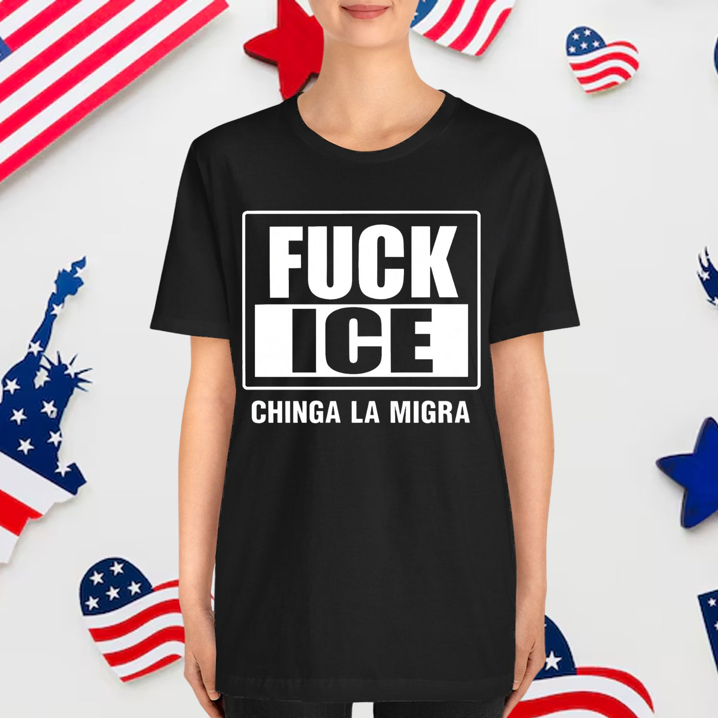 Fuck ICE Chinga La Migra Protest T-Shirt