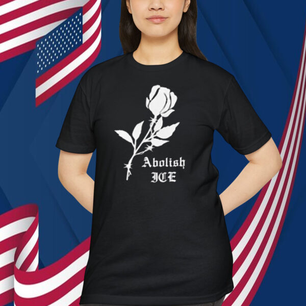 Floral Abolish ICE Shirt