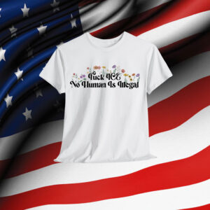 Floral Fuck Ice Anti Trump T-Shirt