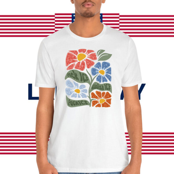 Fuck ICE Flower Shirt
