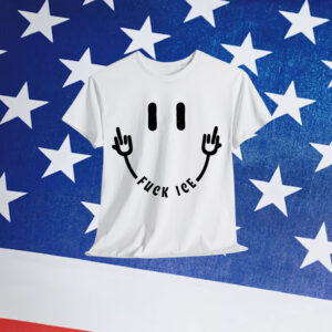 Fuck ICE Smiley Face T-Shirt