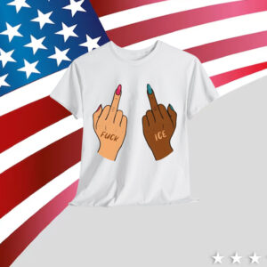 Fuck Ice Middle Fingers T-Shirt