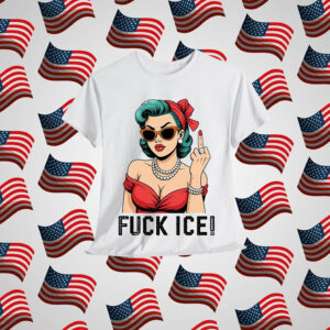 Fuck Ice Middle Fingers Anti Ice T-Shirt