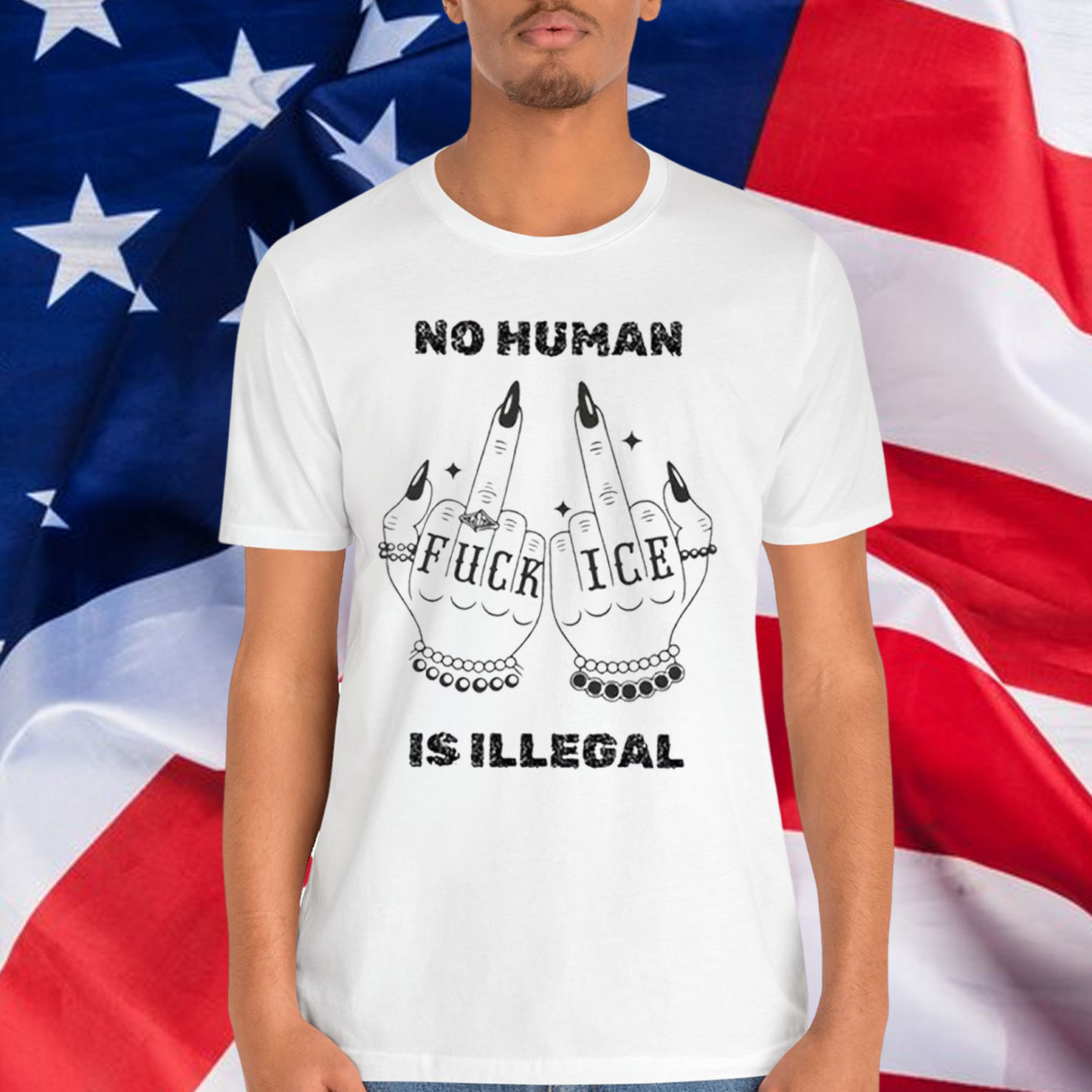 Fuck Abolish Ice Resistance T-Shirt