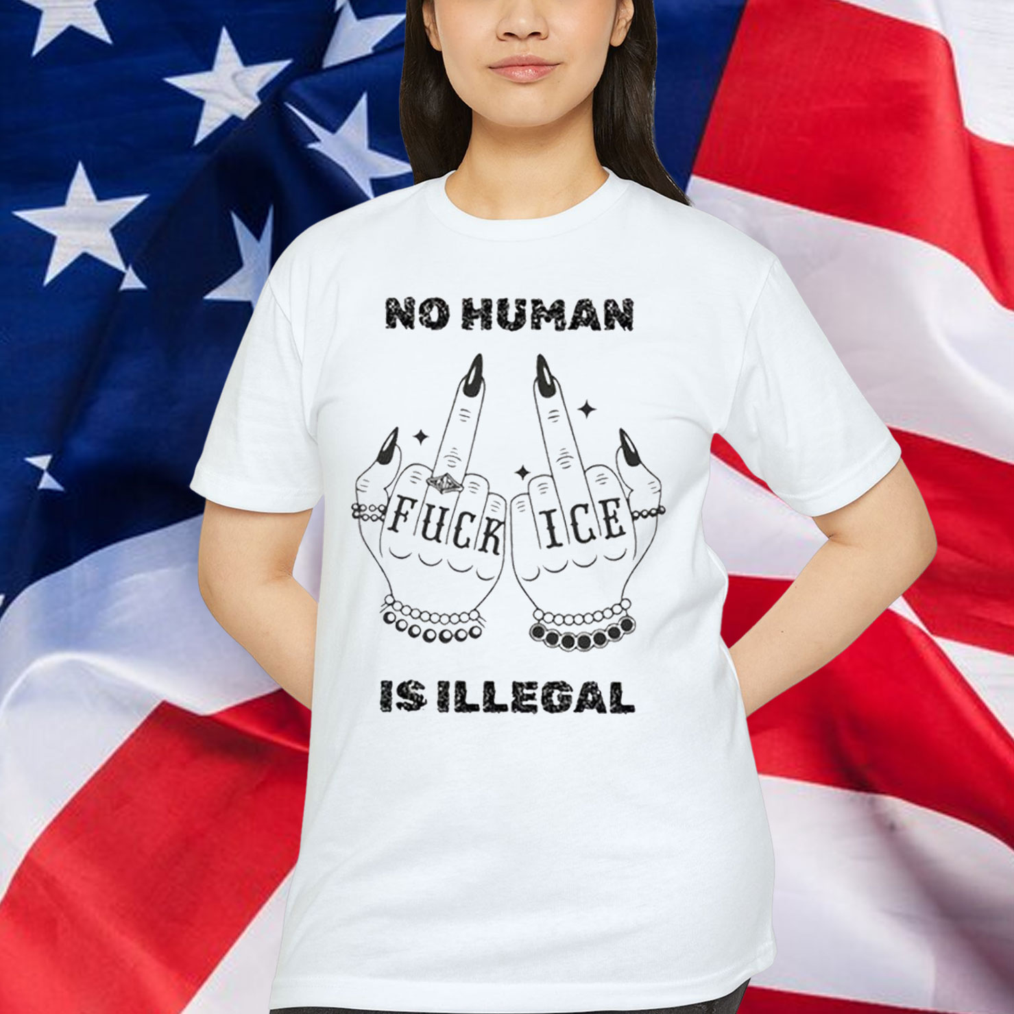 Fuck Abolish Ice Resistance T-Shirt