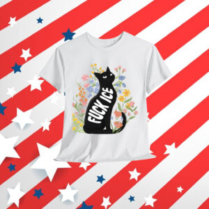 Fuck Ice Anti Cat T-Shirt