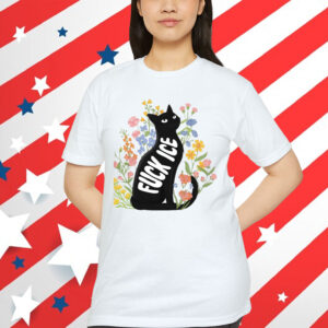 Fuck Ice Anti Cat T-Shirt