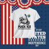Funny Raccoon Fuck Ice No Human Is Illegal Shirt
