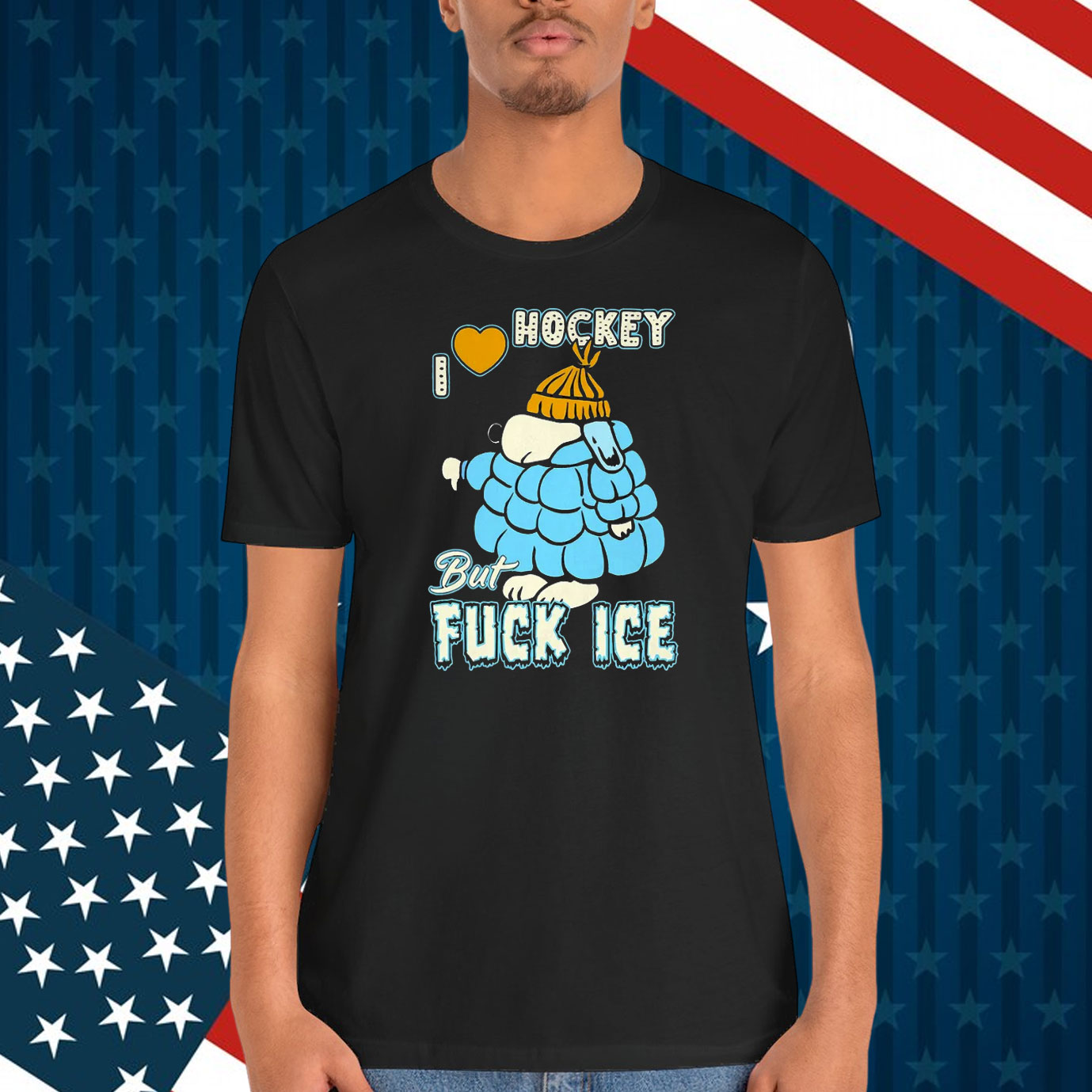 I Love Hockey But Fuck ICE Shirt