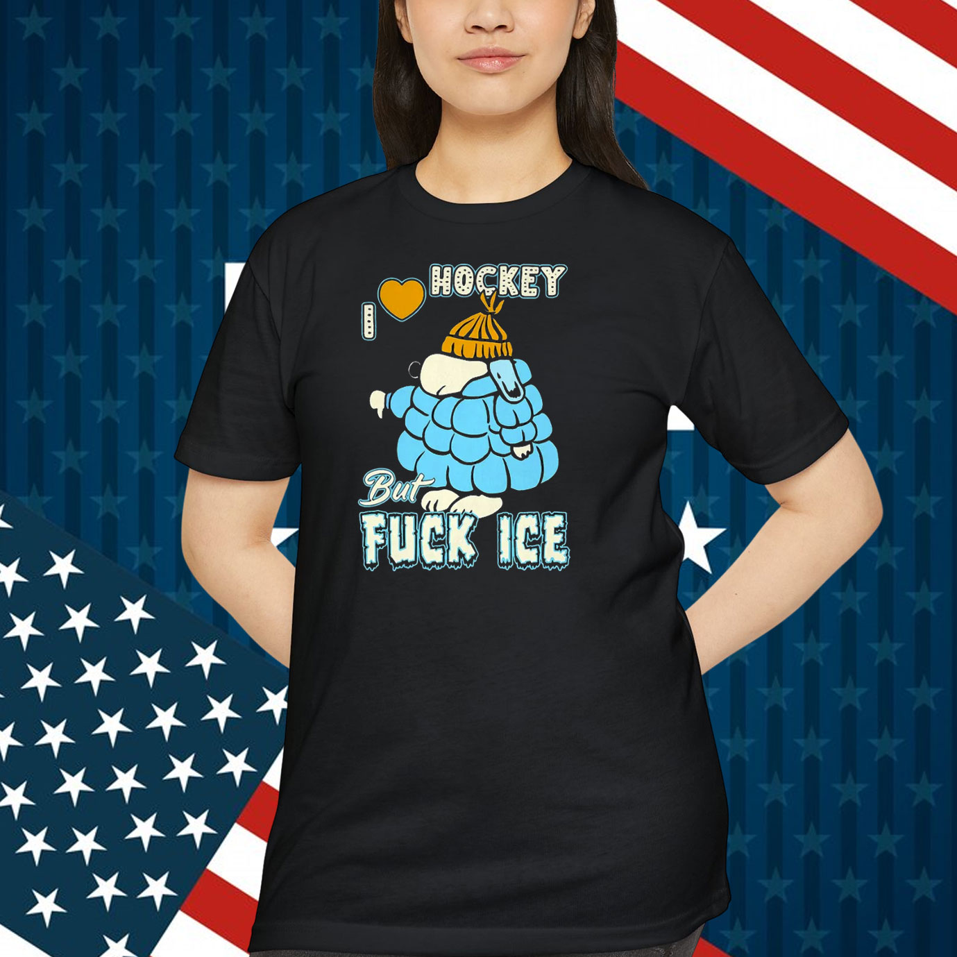 I Love Hockey But Fuck ICE Shirt