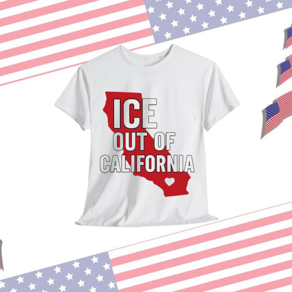 ICE Out of California Anti Protest T-Shirt