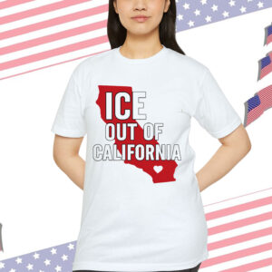 ICE Out of California Anti Protest T-Shirt