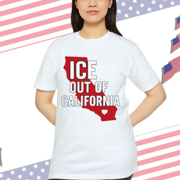 ICE Out of California Anti Protest T-Shirt
