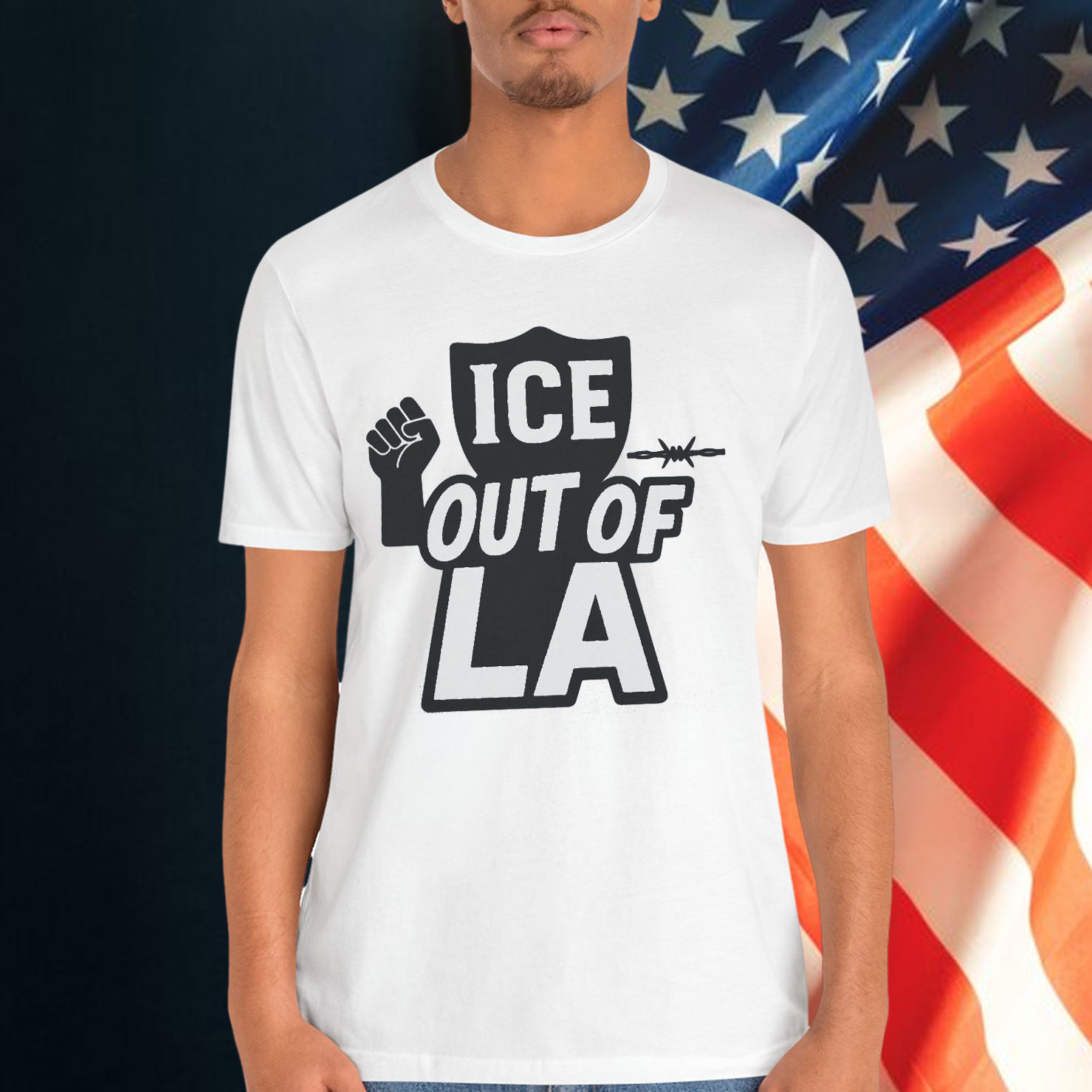 ICE Protest Out Of LA T-Shirt