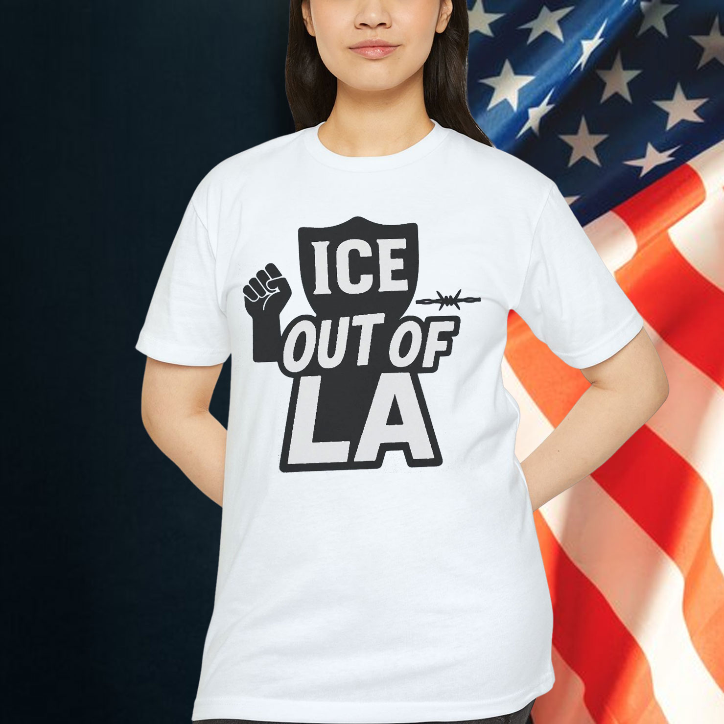 ICE Protest Out Of LA T-Shirt