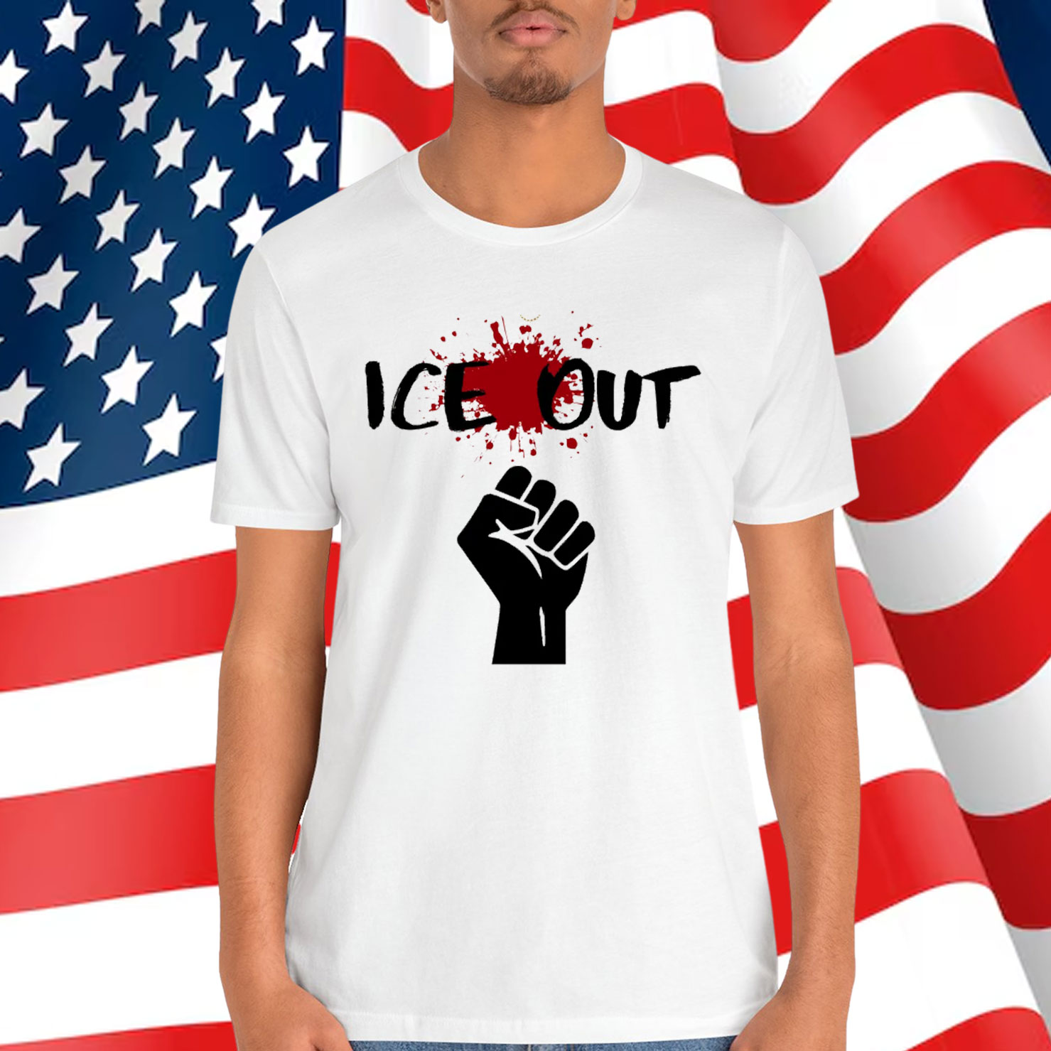 ICE Out Human Anti T-Shirt