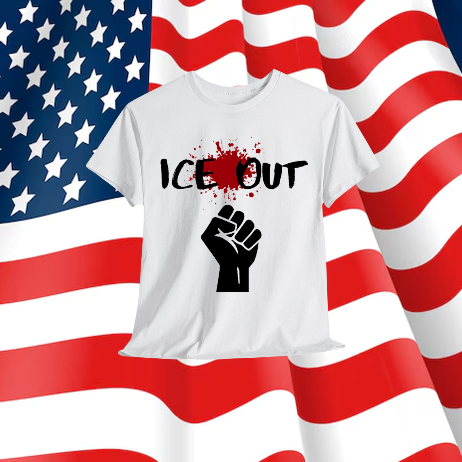 ICE Out Human Anti T-Shirt