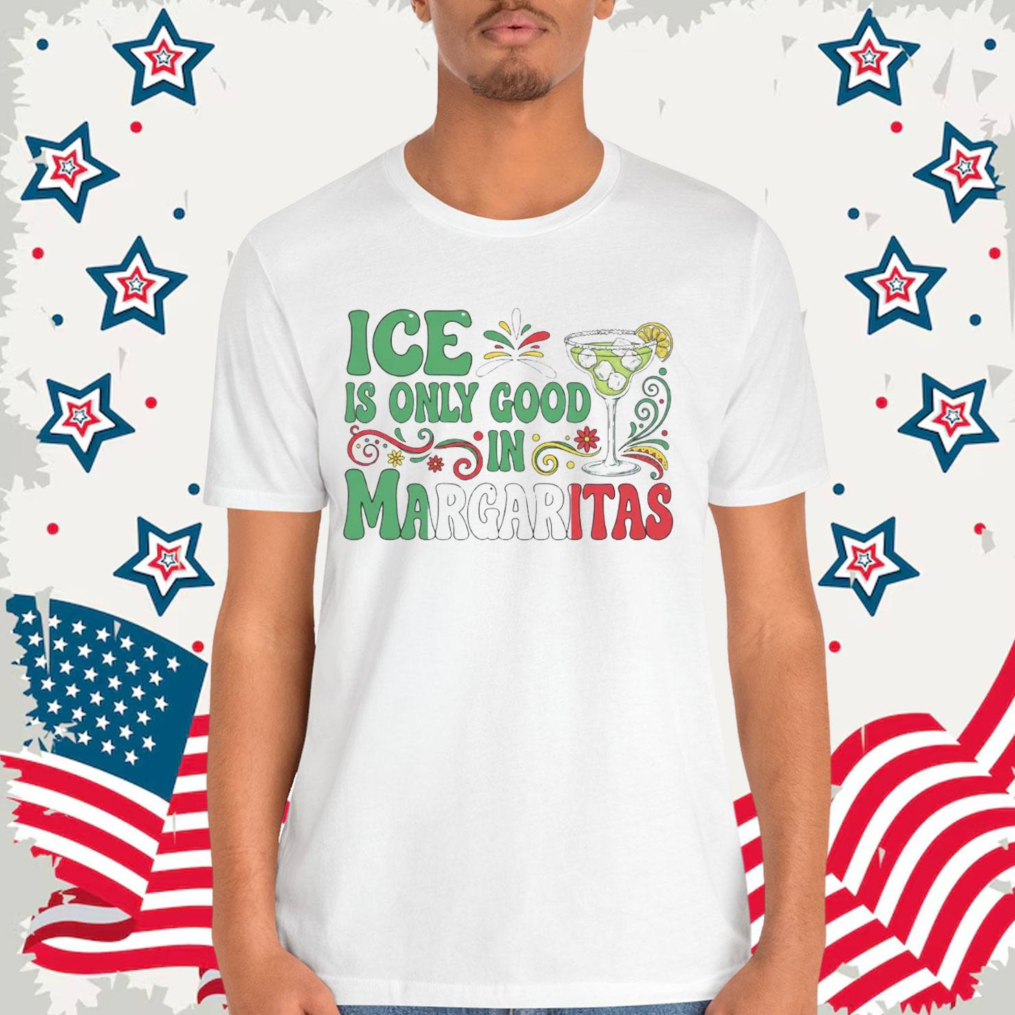 Ice Is Only Good In Margarita T-Shirt