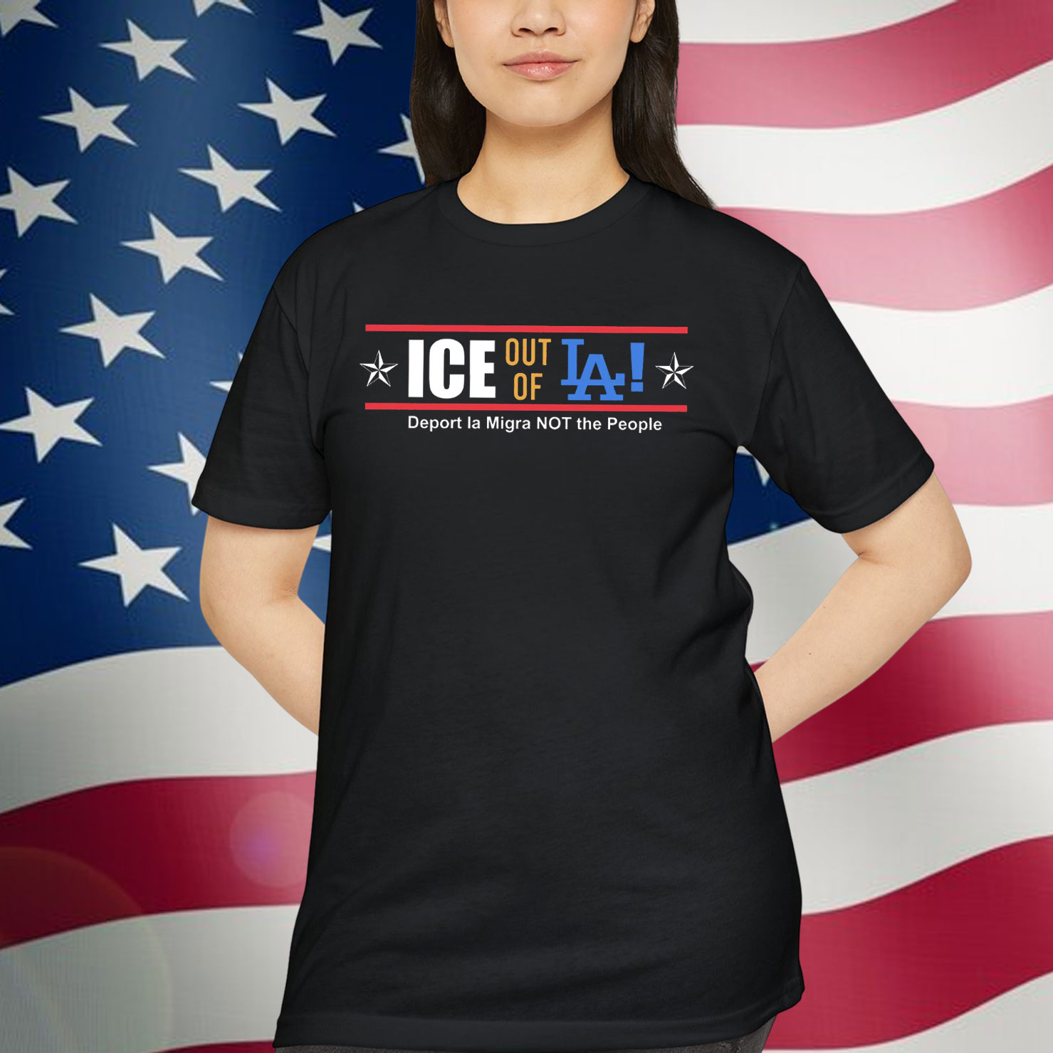 Ice Out Of La Anti Trump T-Shirt