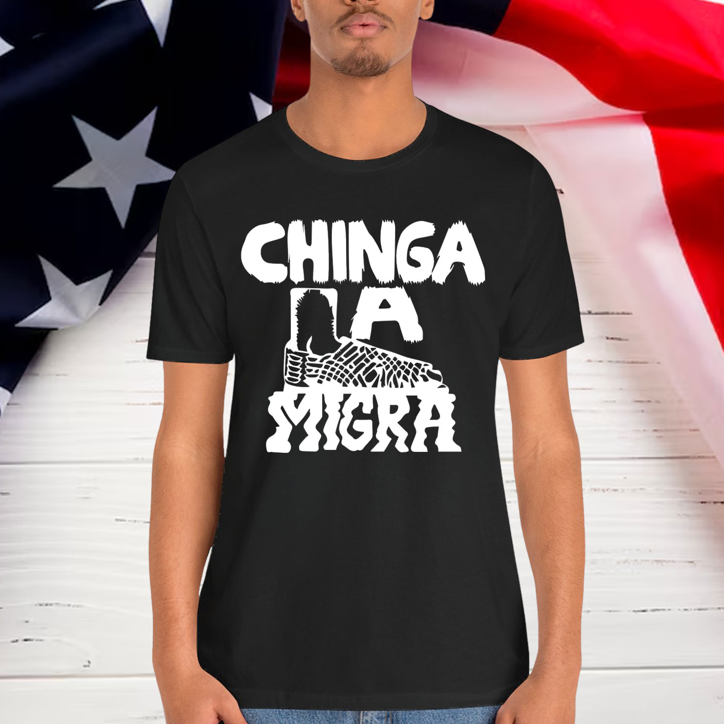 Chinga La Migra Instant Digital T-Shirt