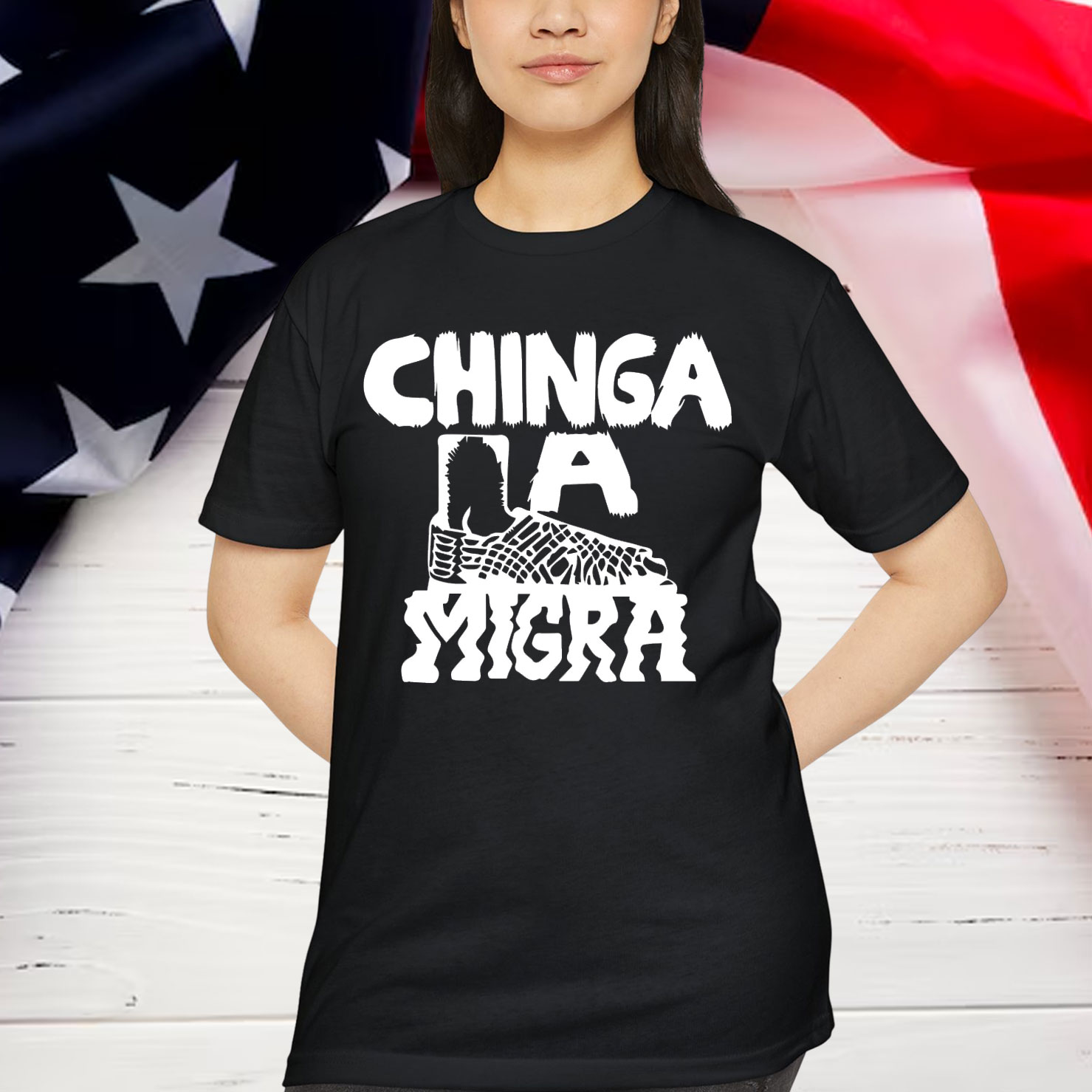 Chinga La Migra Instant Digital T-Shirt