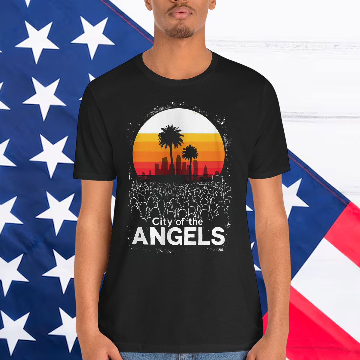 Los Angeles City Angels Protester T-Shirt