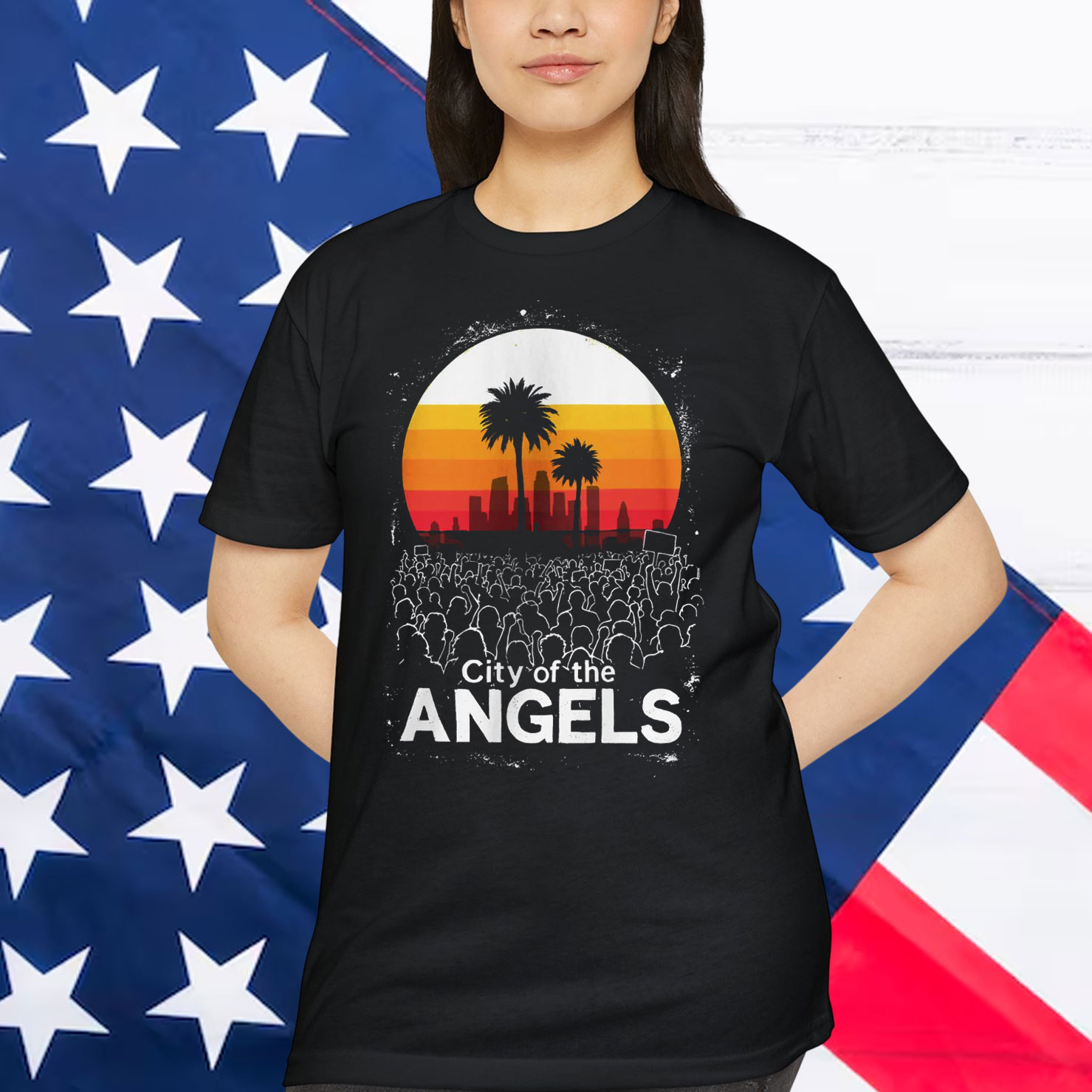 Los Angeles City Angels Protester T-Shirt